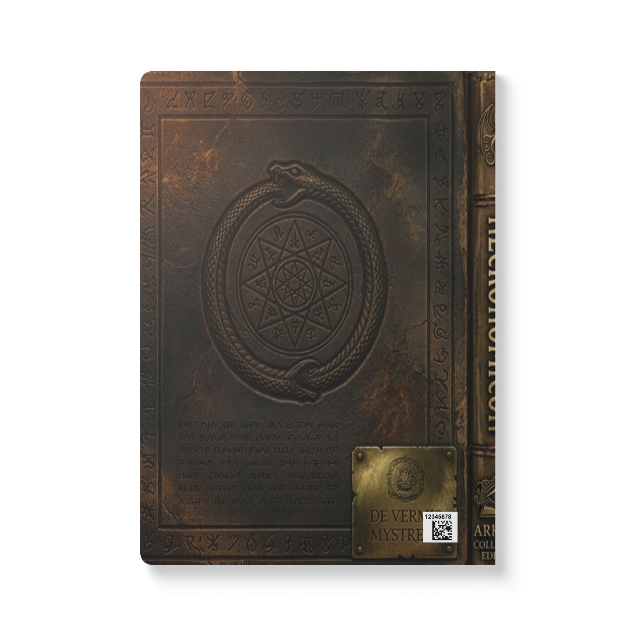Necronomicon Softcover Journal — HP Lovecraft Eldritch Tome Notebook