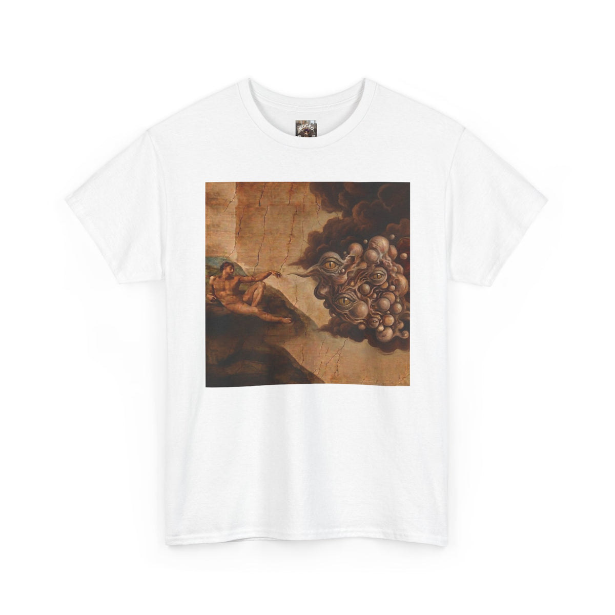 The Creation of Adam (After Michelangelo) — Yog-Sothoth Eldritch Horror Art Print / Graphic Tee