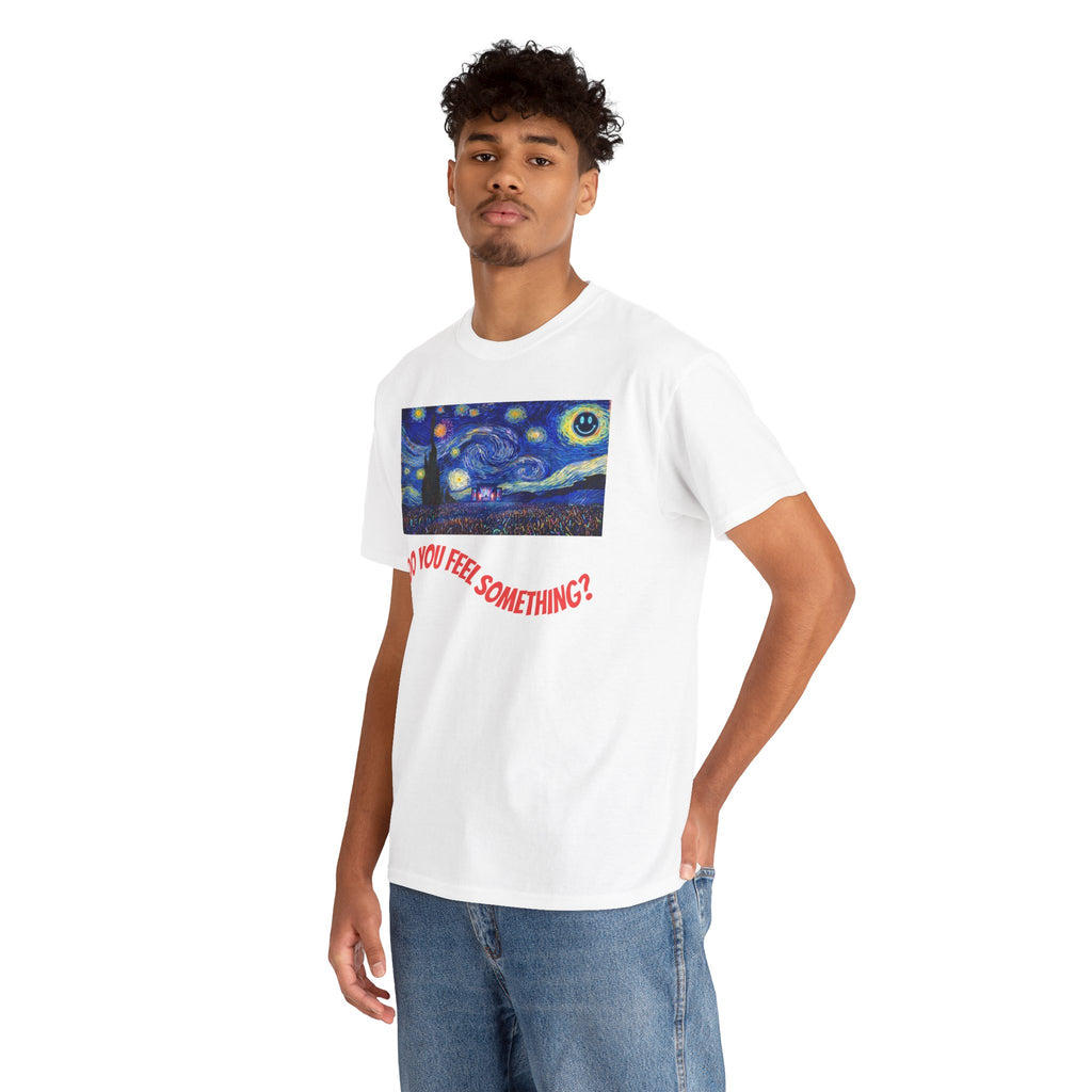 Starry Night Remix T-Shirt — Van Gogh Edibles Parody Graphic Tee