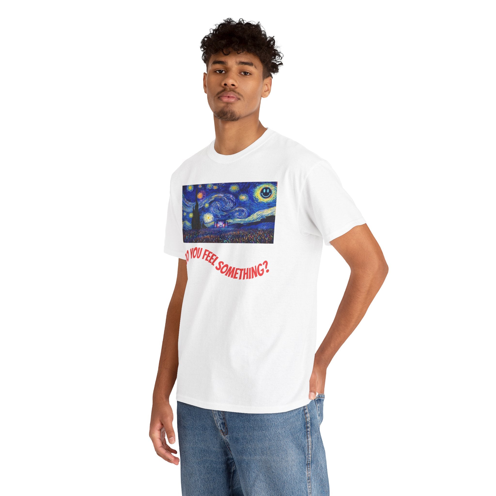 Starry Night Remix T-Shirt — Van Gogh Edibles Parody Graphic Tee