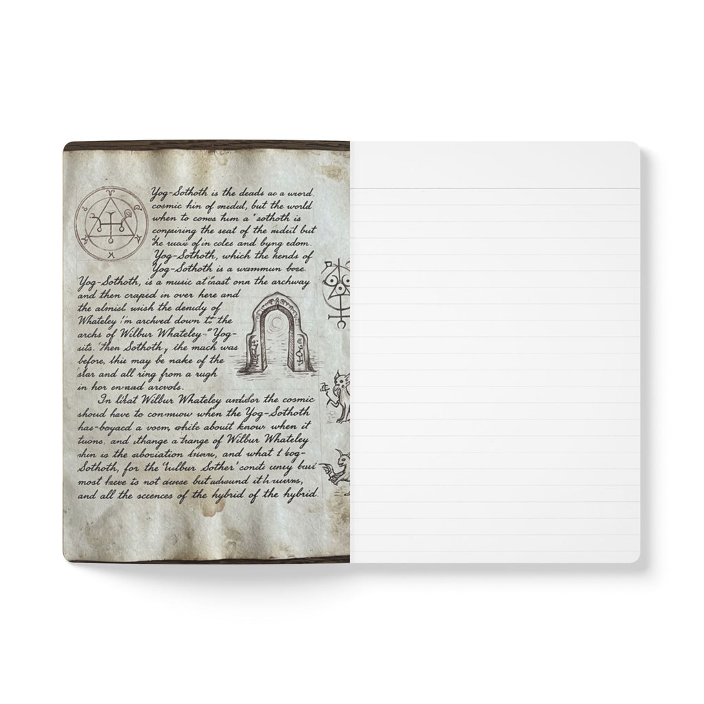 Necronomicon Softcover Journal — HP Lovecraft Eldritch Tome Notebook
