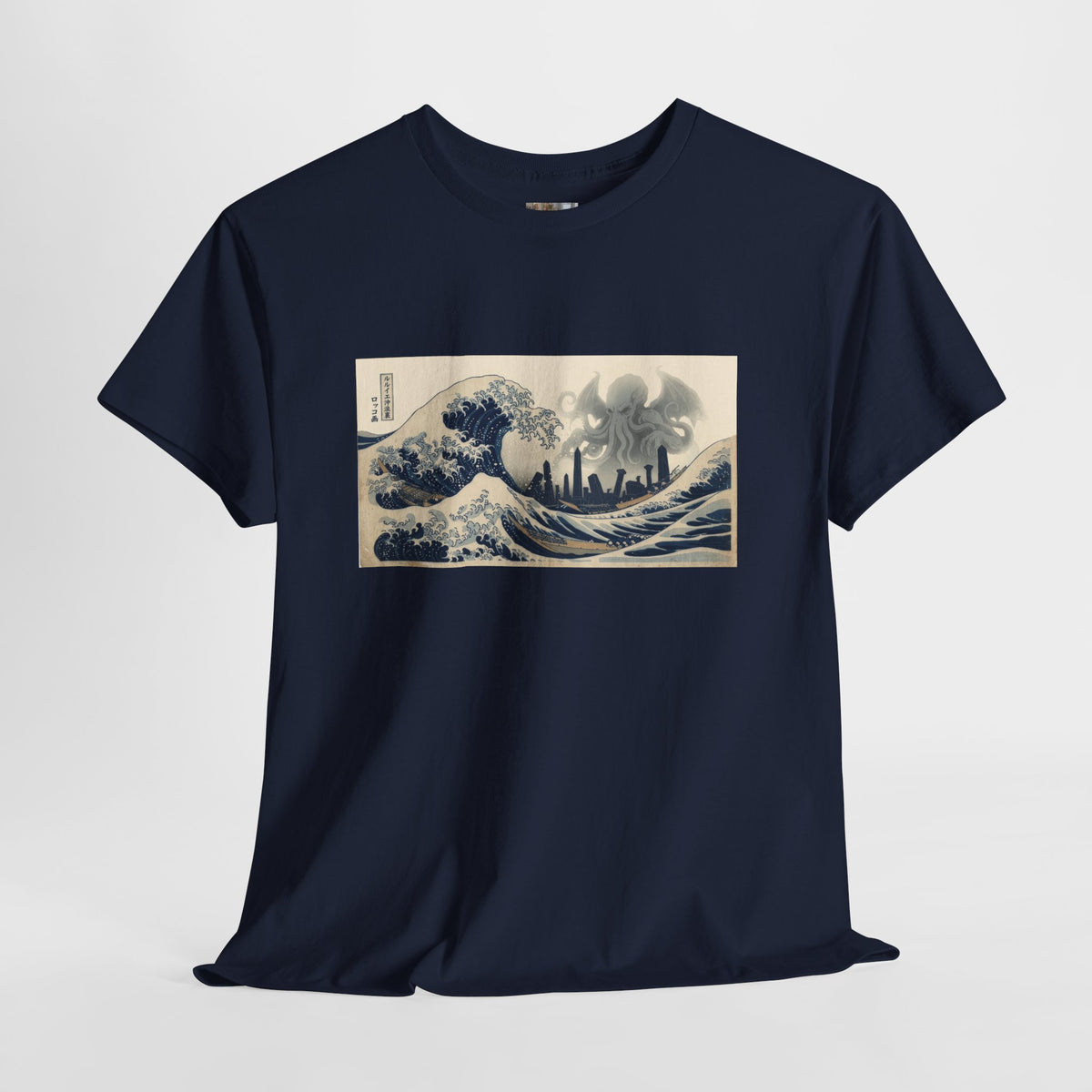 The Great Wave off R’lyeh — Ukiyo-e Cthulhu Graphic Tee
