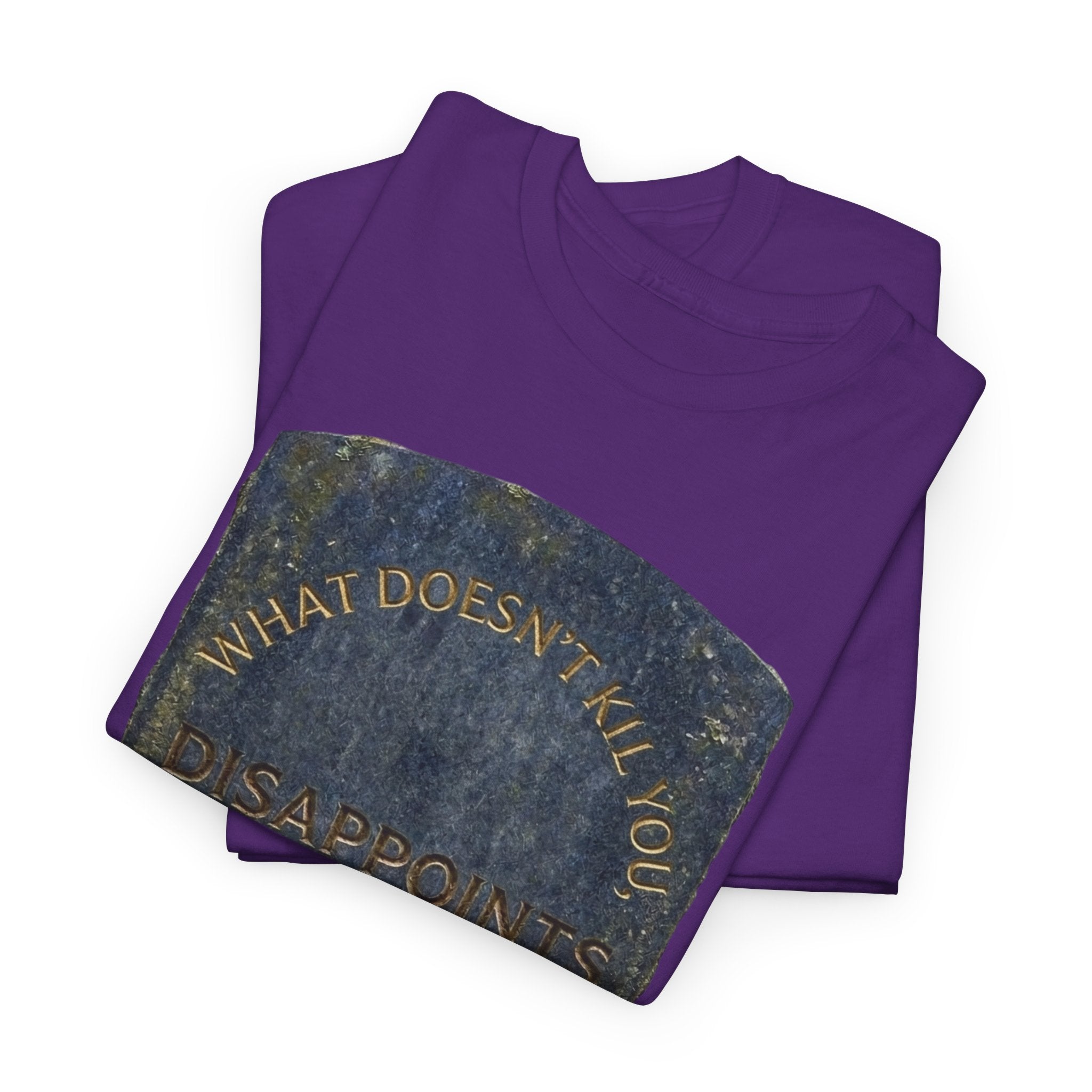Tombstone Graphic T-Shirt — Dark Humor Deadpan Funny Tee