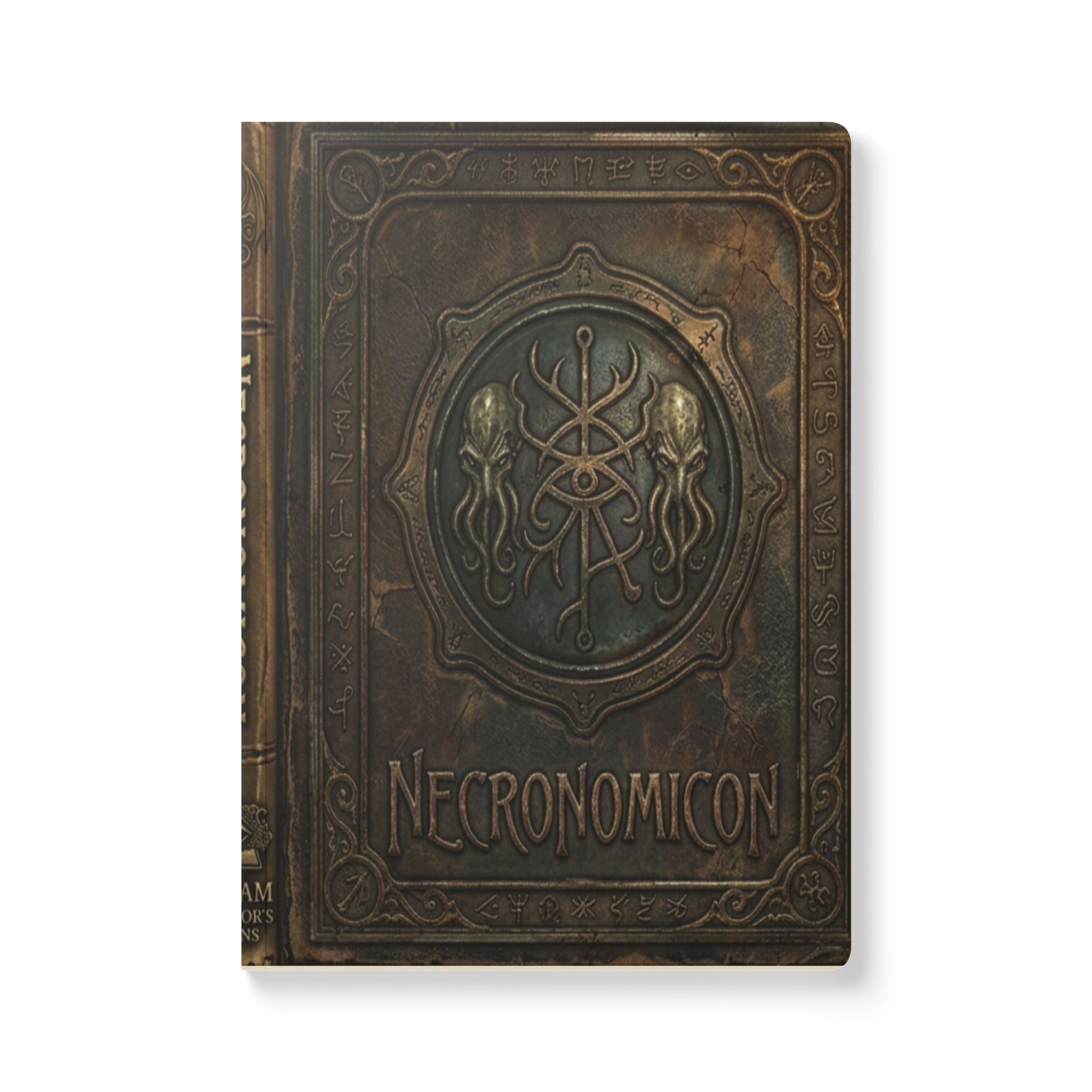 Necronomicon Softcover Journal — HP Lovecraft Eldritch Tome Notebook