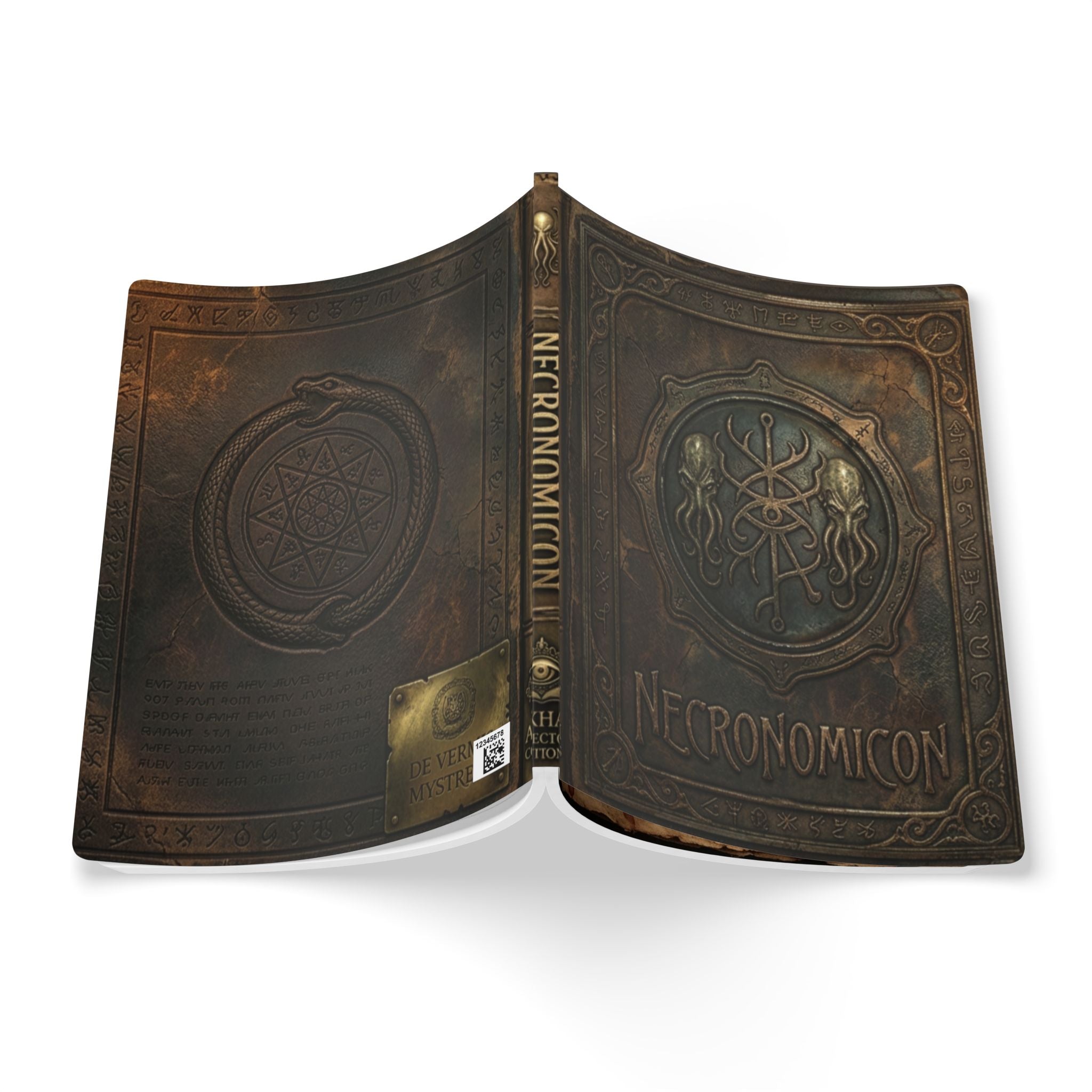 Necronomicon Softcover Journal — HP Lovecraft Eldritch Tome Notebook