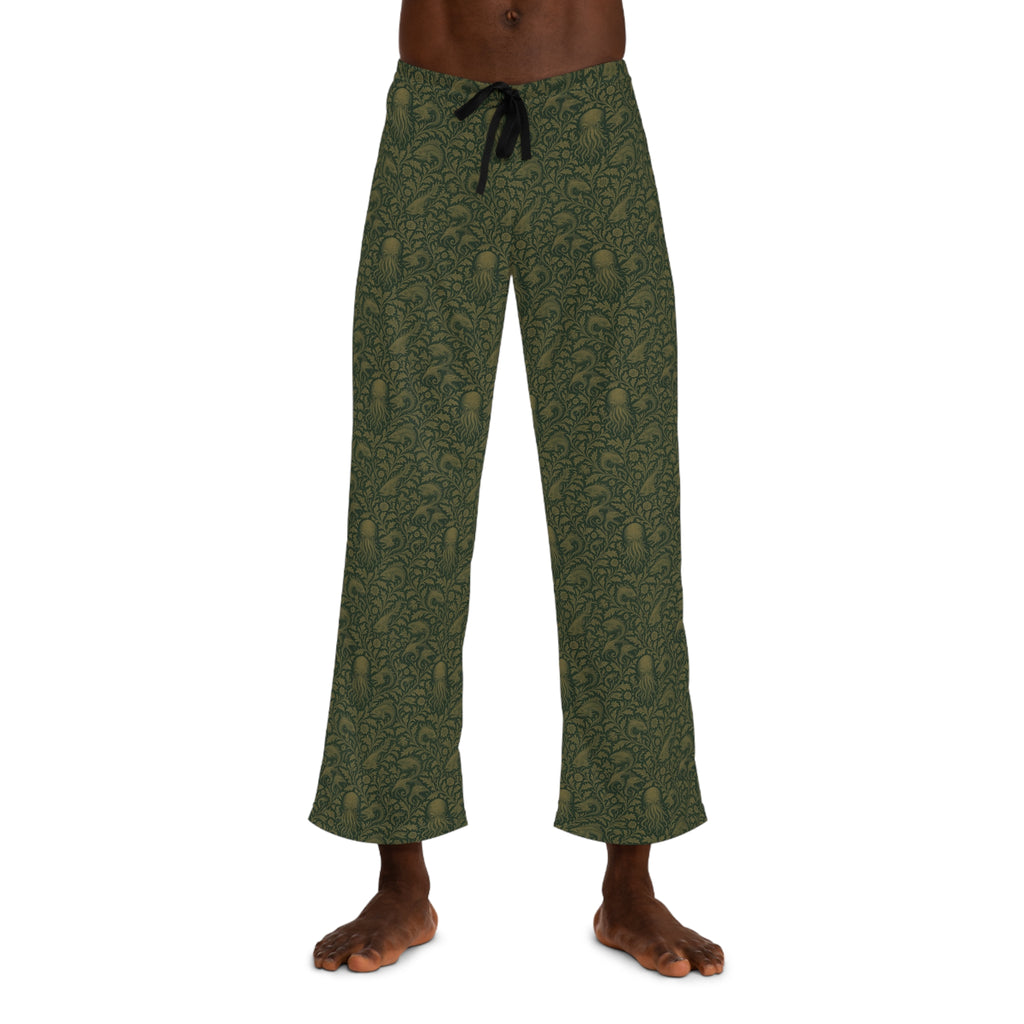 Eldritch Horror All-Over Print Pajama Pants — Lovecraft Lounge Pants