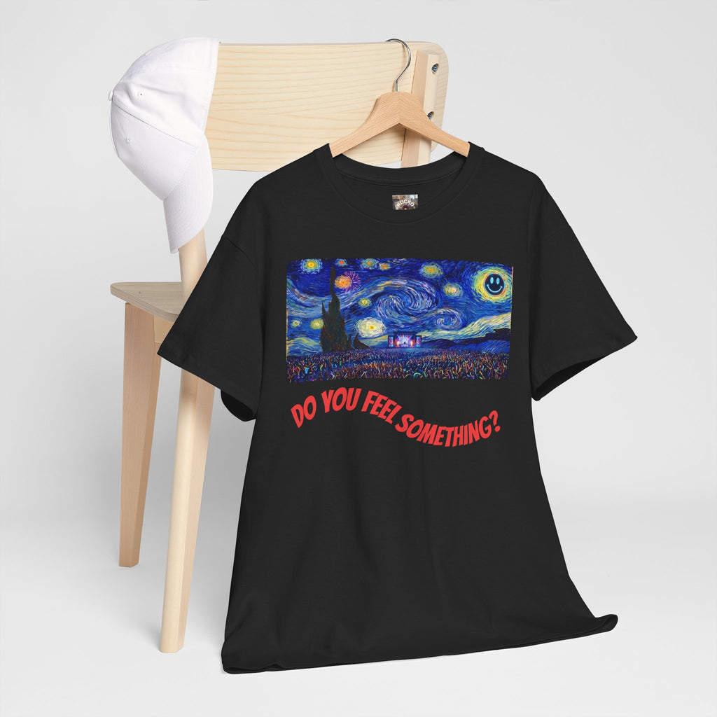Starry Night Remix T-Shirt — Van Gogh Edibles Parody Graphic Tee
