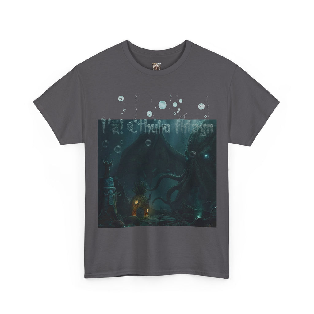 Cthulhu's Neighborhood T-Shirt — R'lyeh Underwater Dark Fantasy Graphic Tee