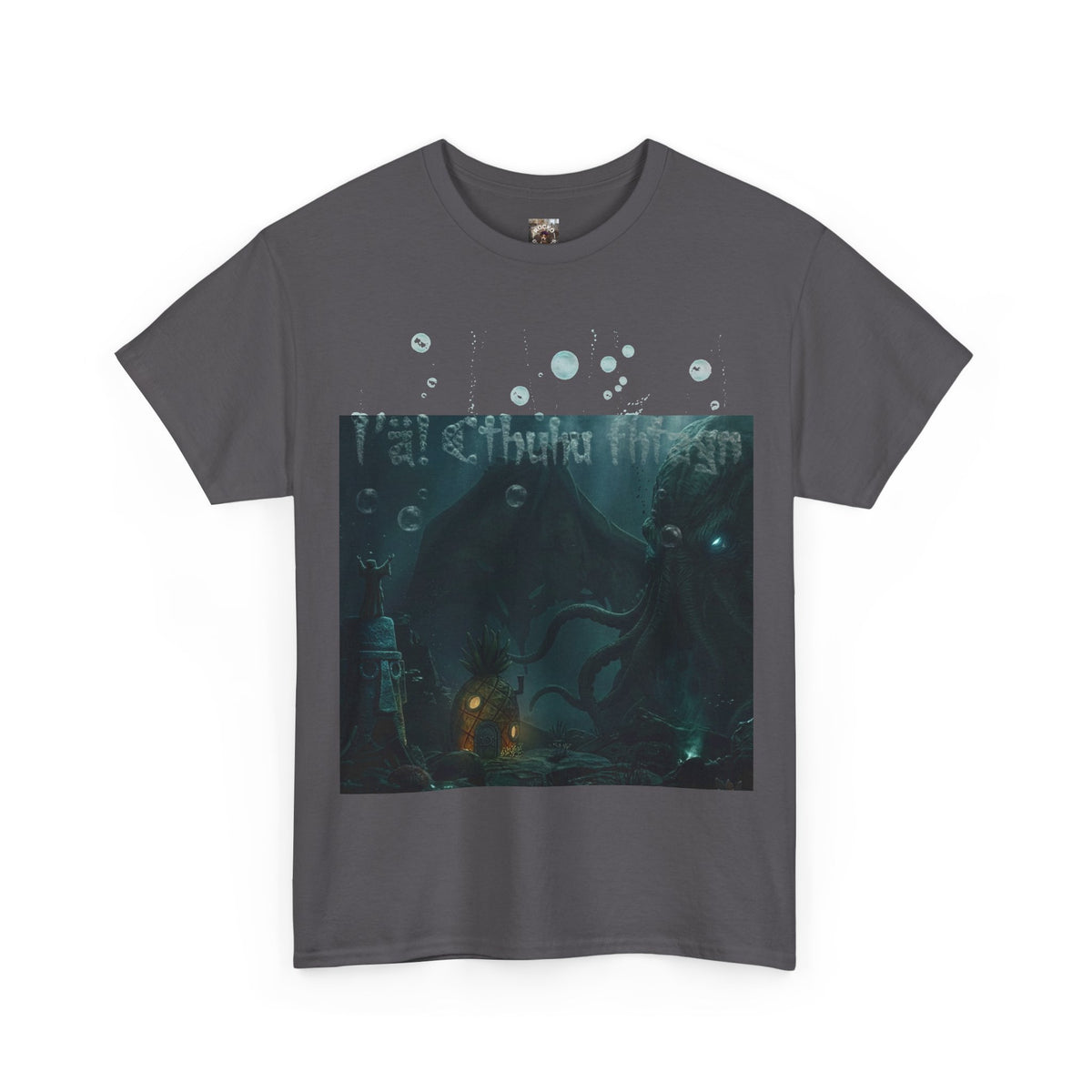 Cthulhu's Neighborhood T-Shirt — R'lyeh Underwater Dark Fantasy Graphic Tee