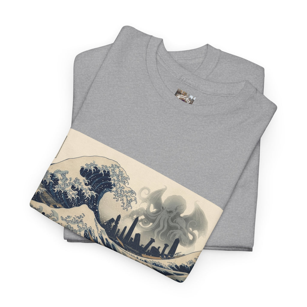 The Great Wave off R’lyeh — Ukiyo-e Cthulhu Graphic Tee