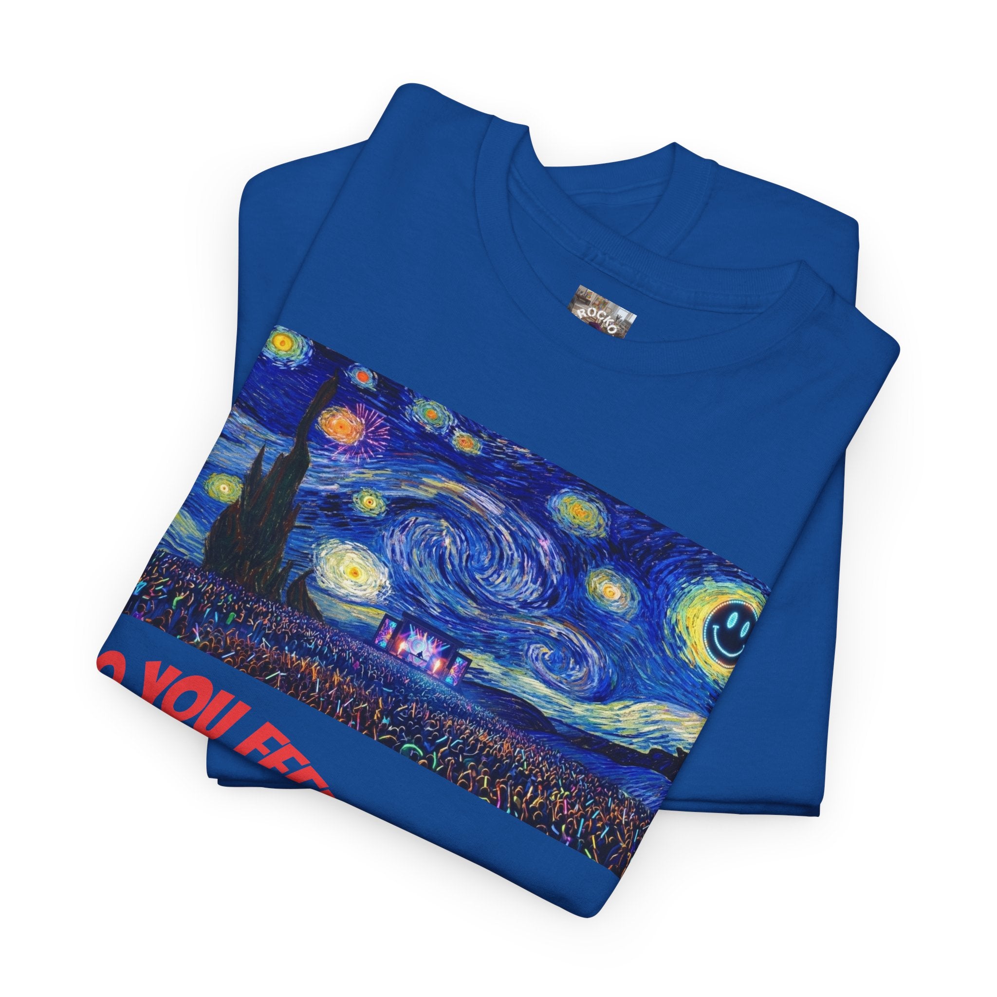 Starry Night Remix T-Shirt — Van Gogh Edibles Parody Graphic Tee