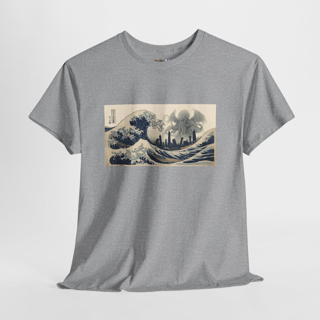 The Great Wave off R’lyeh — Ukiyo-e Cthulhu Graphic Tee