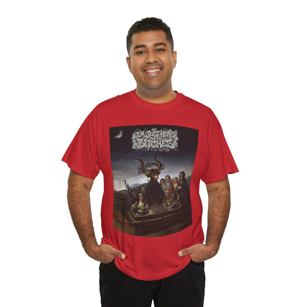 Goya Sabbath DJ T-Shirt — Witches' Sabbath Art Parody Graphic Tee