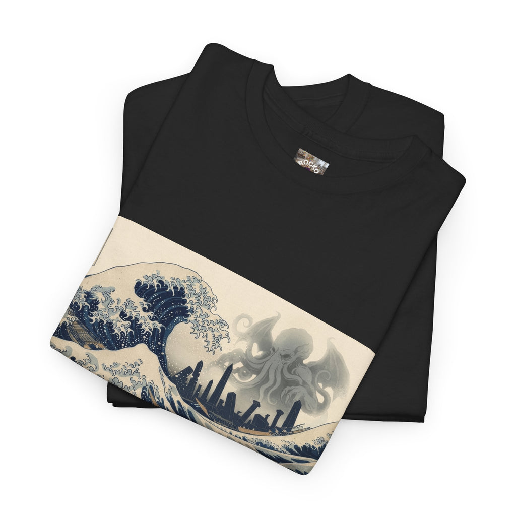 The Great Wave off R’lyeh — Ukiyo-e Cthulhu Graphic Tee