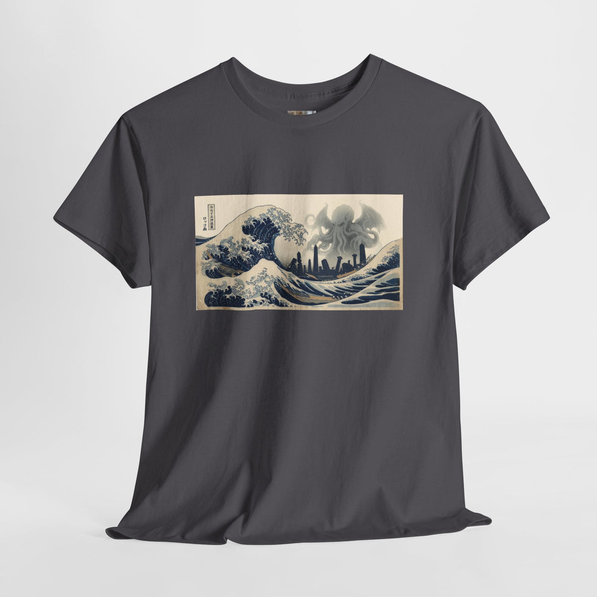 The Great Wave off R’lyeh — Ukiyo-e Cthulhu Graphic Tee