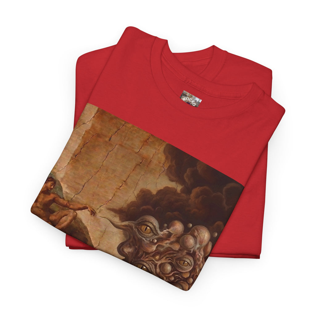 The Creation of Adam (After Michelangelo) — Yog-Sothoth Eldritch Horror Art Print / Graphic Tee