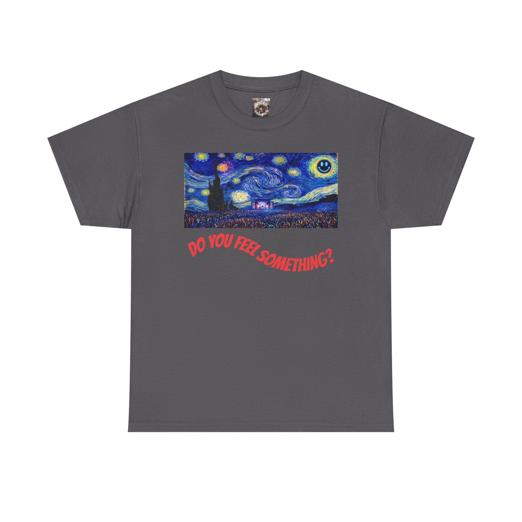 Starry Night Remix T-Shirt — Van Gogh Edibles Parody Graphic Tee