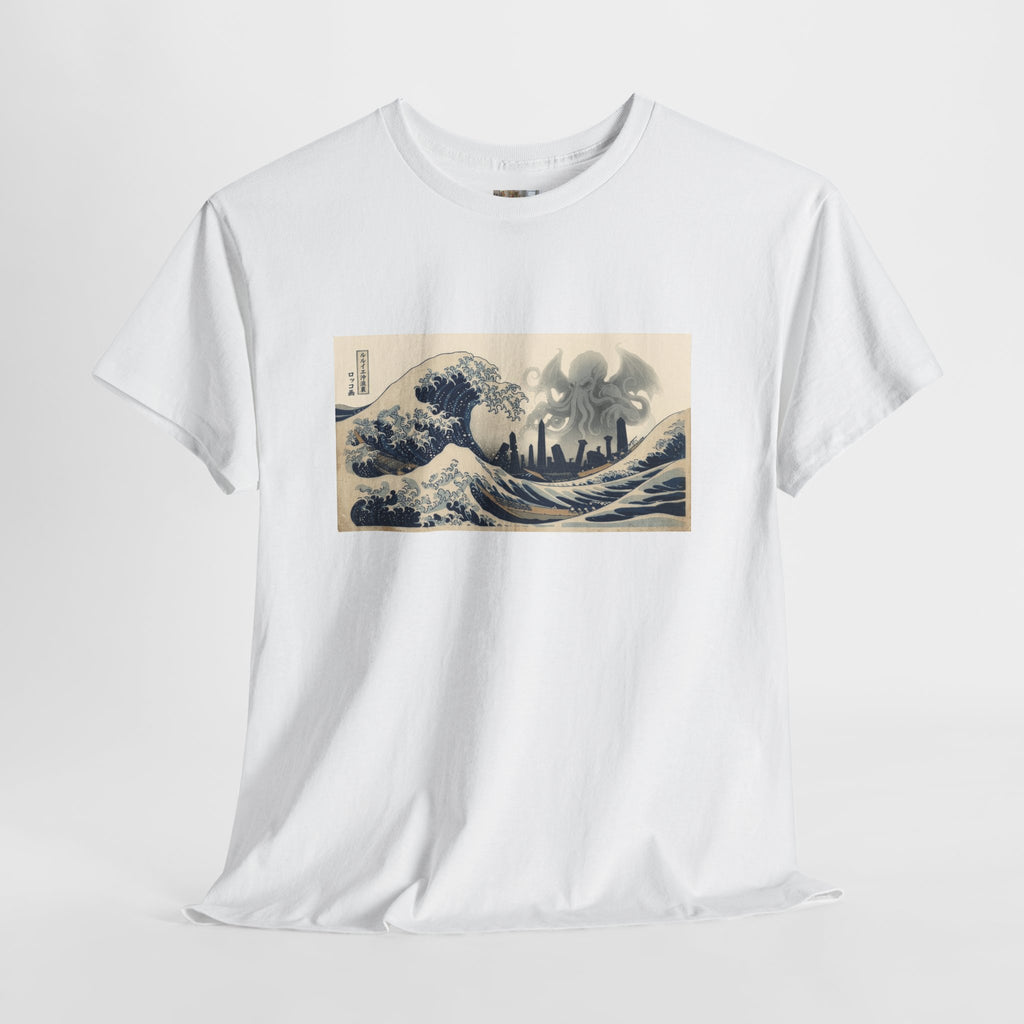 The Great Wave off R’lyeh — Ukiyo-e Cthulhu Graphic Tee