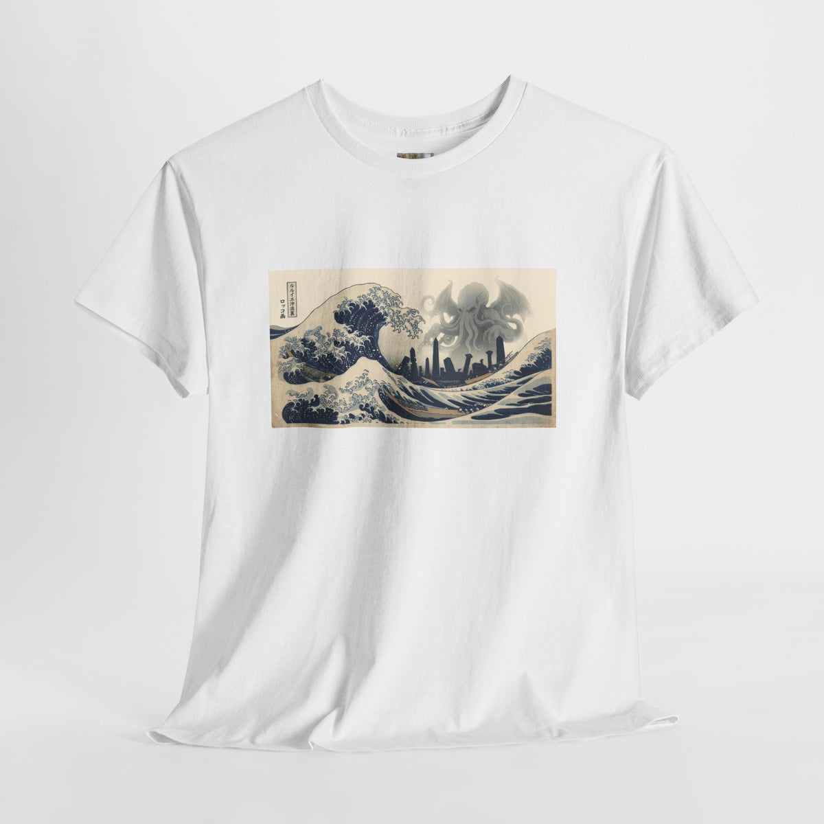 The Great Wave off R’lyeh — Ukiyo-e Cthulhu Graphic Tee