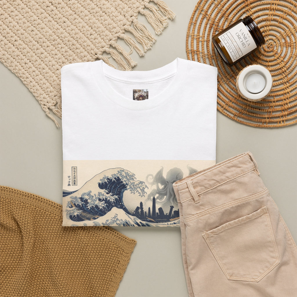 The Great Wave off R’lyeh — Ukiyo-e Cthulhu Graphic Tee
