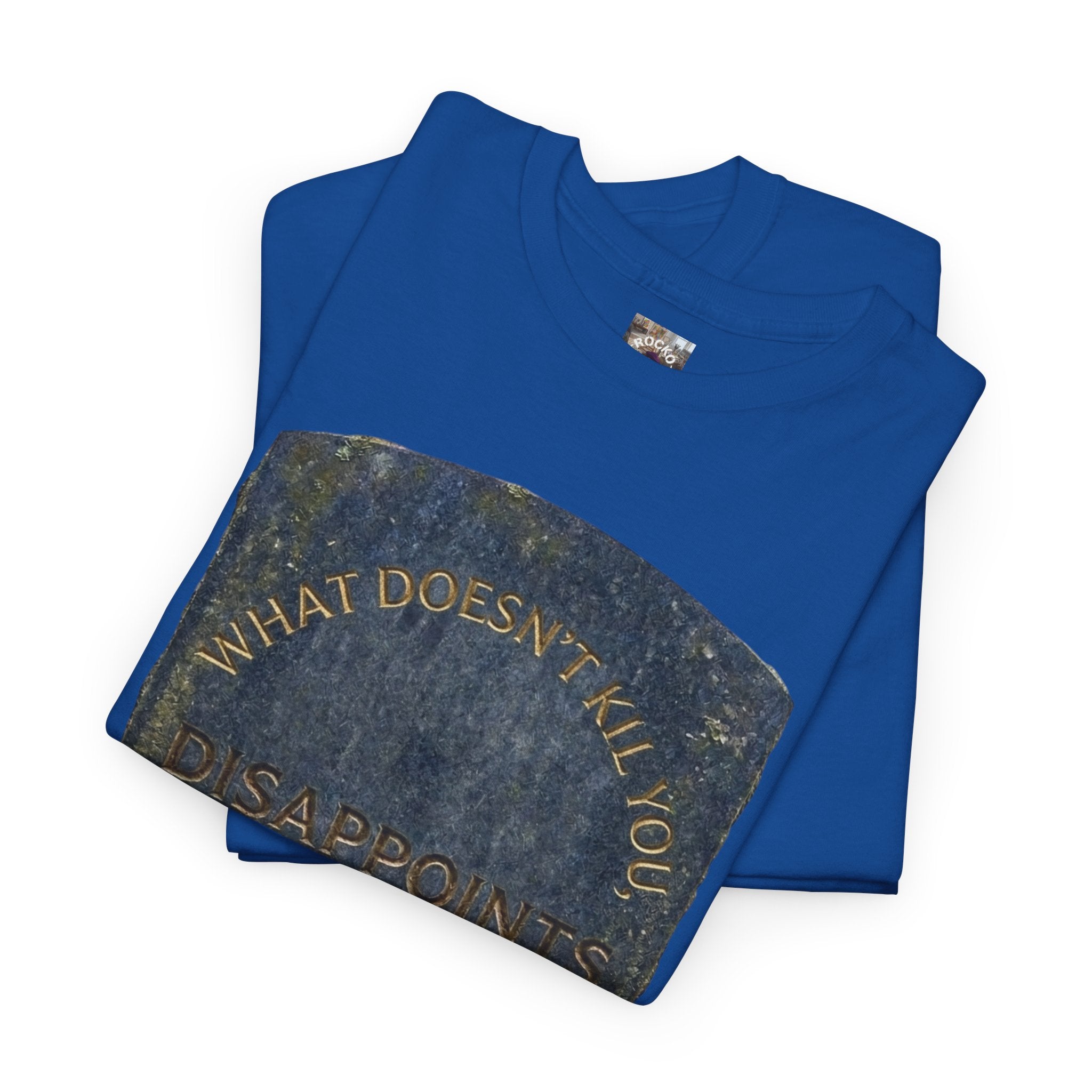 Tombstone Graphic T-Shirt — Dark Humor Deadpan Funny Tee