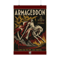 Armageddon — Art Deco Apocalypse Travel Poster Print