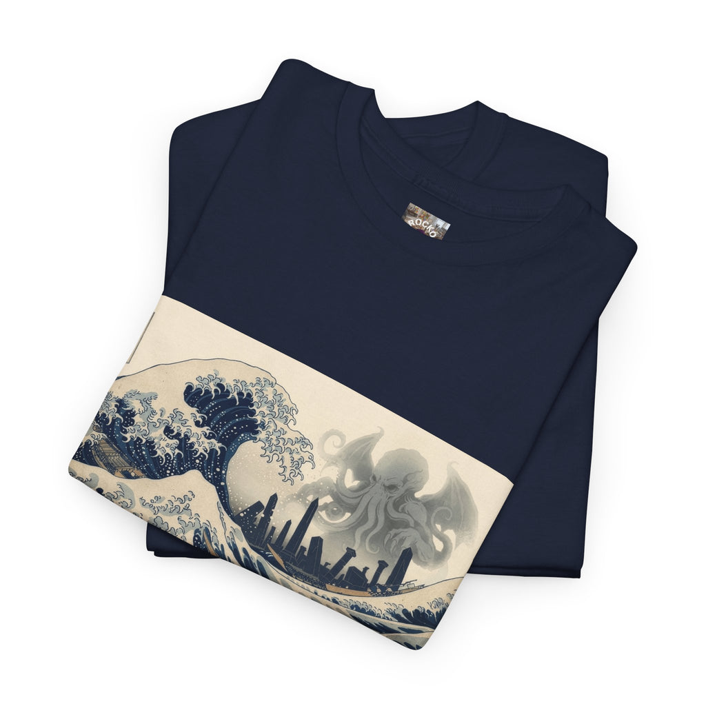 The Great Wave off R’lyeh — Ukiyo-e Cthulhu Graphic Tee