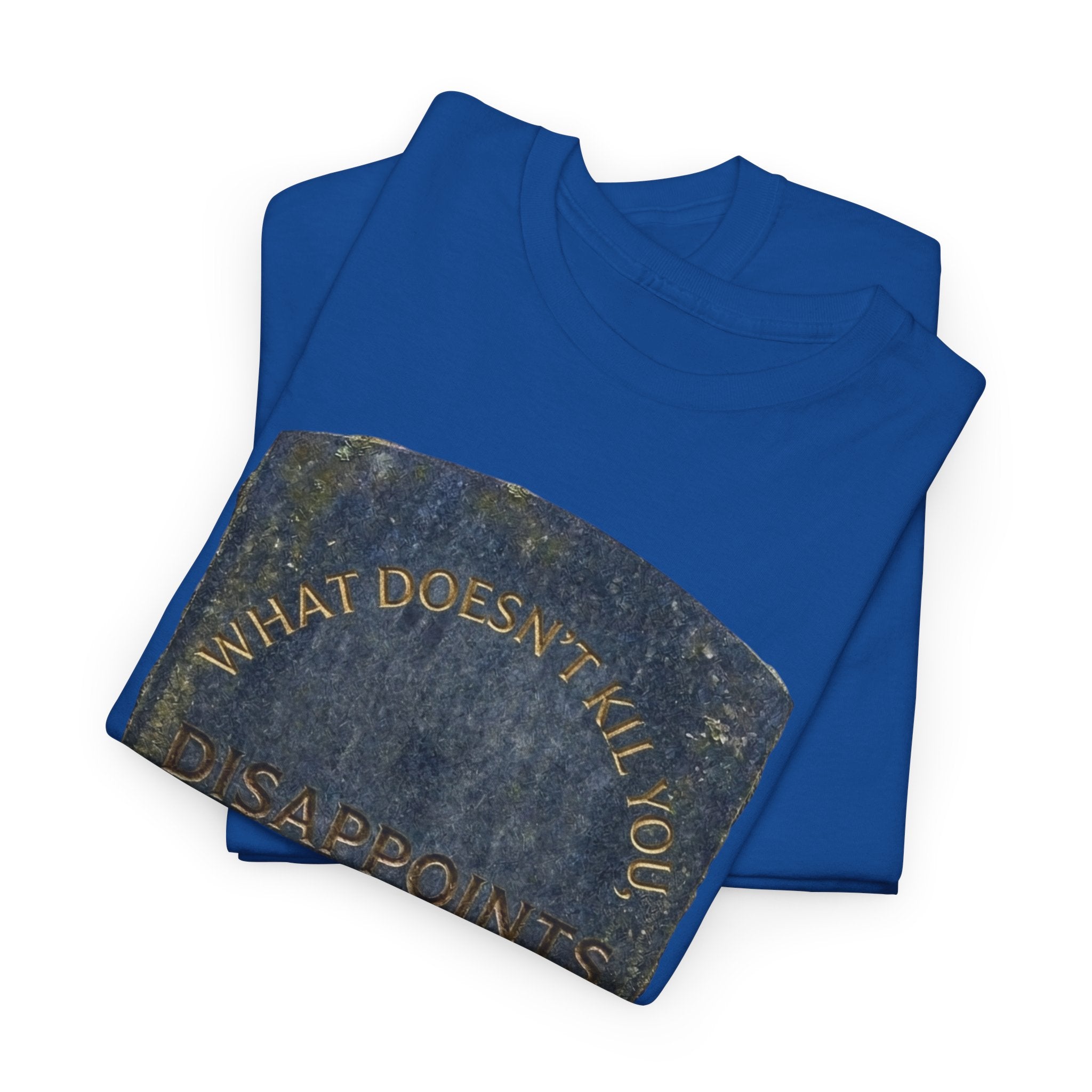 Tombstone Graphic T-Shirt — Dark Humor Deadpan Funny Tee