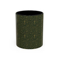 Two-Tone Accent Ceramic Mug — Graphic Print Coffee Cup (11oz & 15oz)
