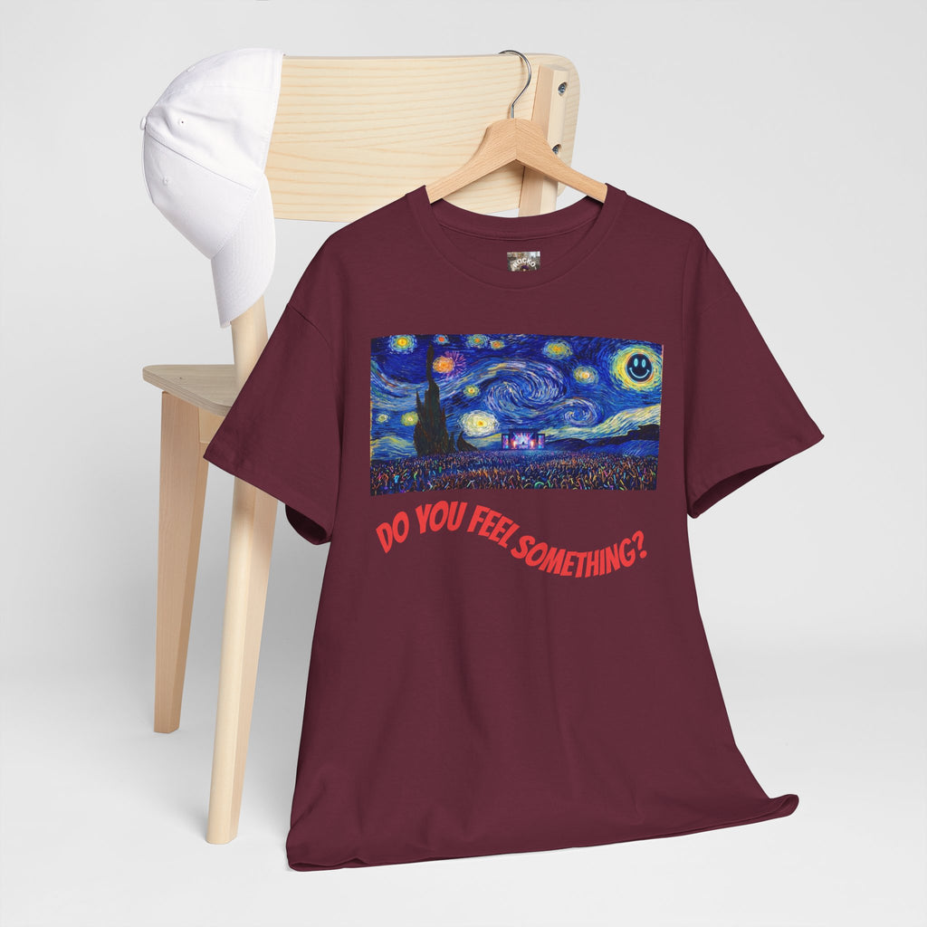 Starry Night Remix T-Shirt — Van Gogh Edibles Parody Graphic Tee