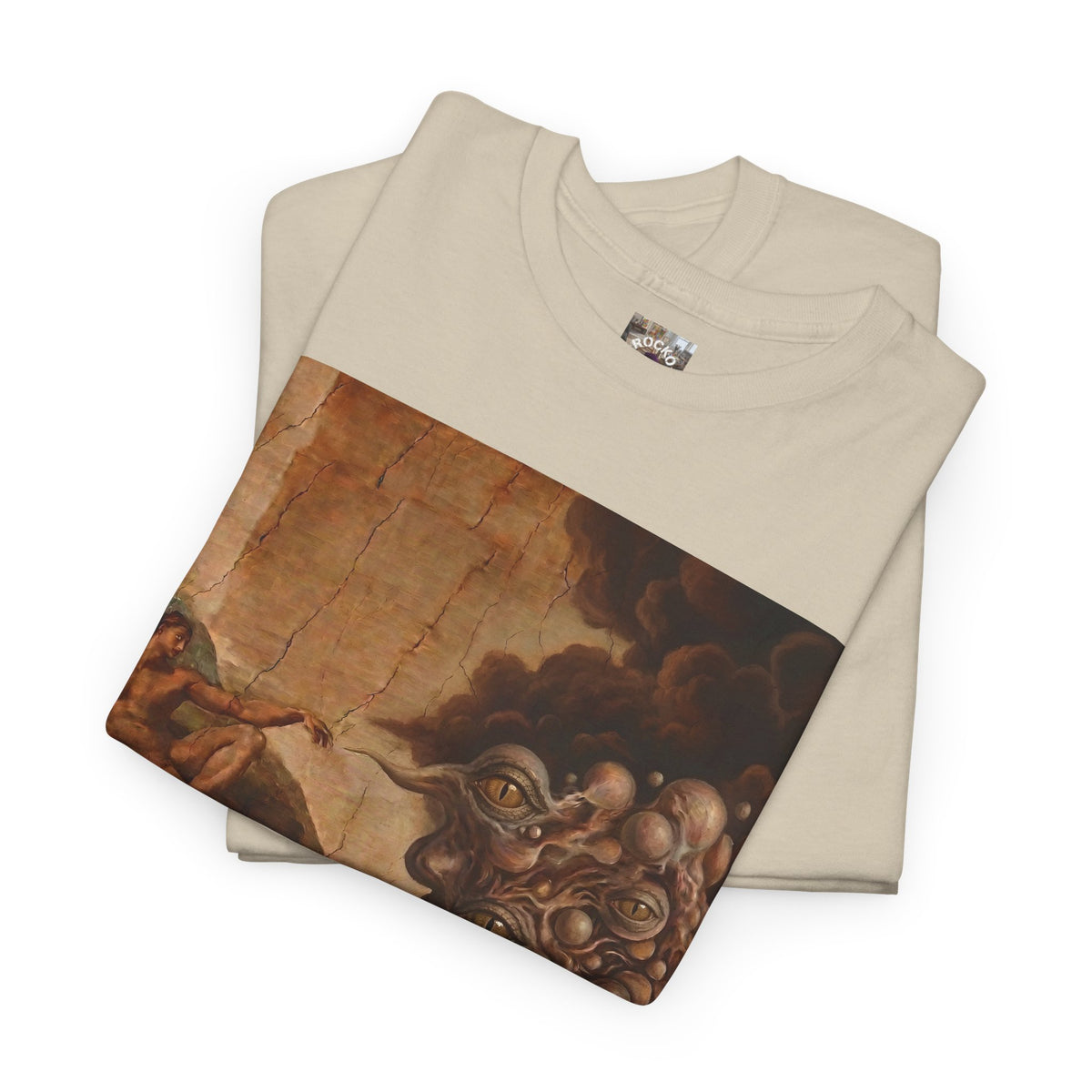 The Creation of Adam (After Michelangelo) — Yog-Sothoth Eldritch Horror Art Print / Graphic Tee