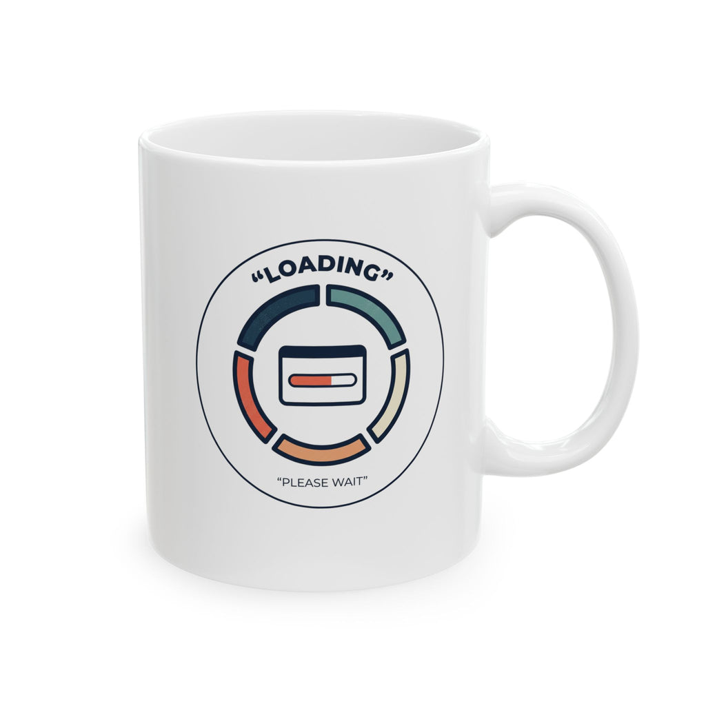 Retro Camper Ceramic Coffee Mug — Vintage Outdoor Graphic Cup (11oz)