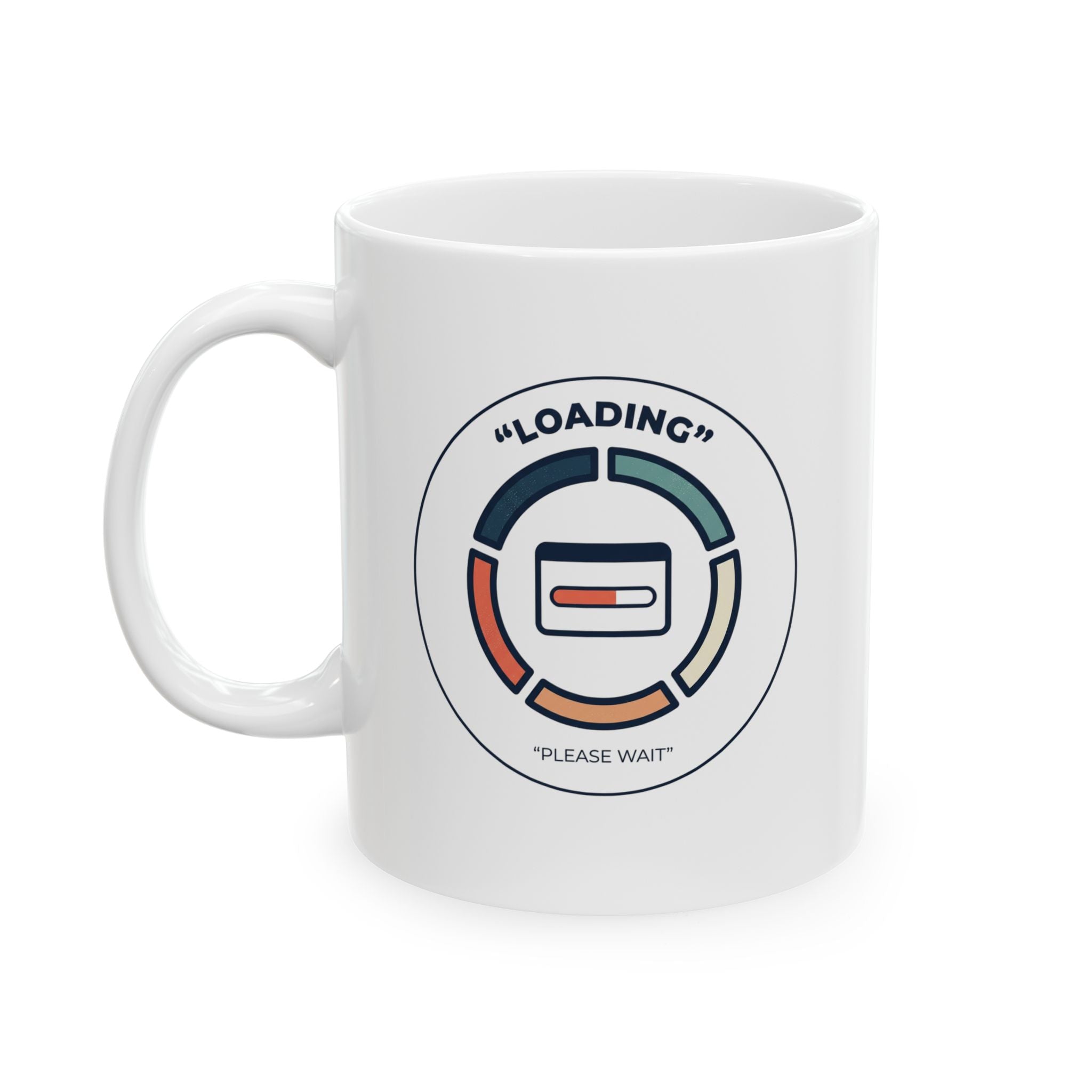 Retro Camper Ceramic Coffee Mug — Vintage Outdoor Graphic Cup (11oz)