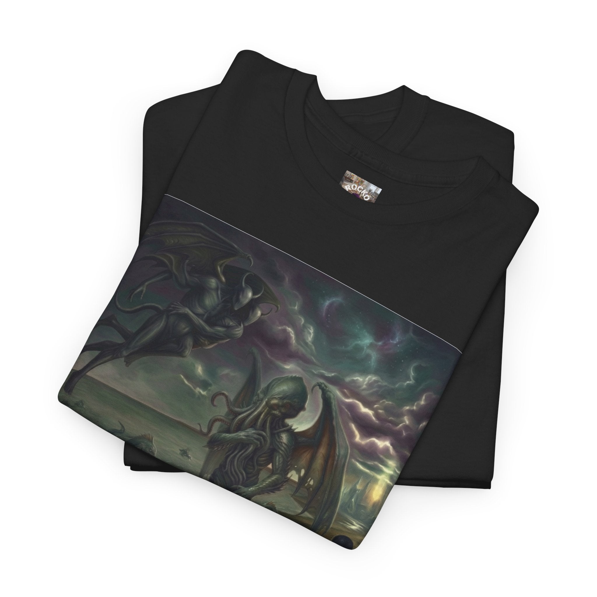 Cthulhu Anadyomene T-Shirt — Lovecraft Birth of Venus Parody Graphic Tee