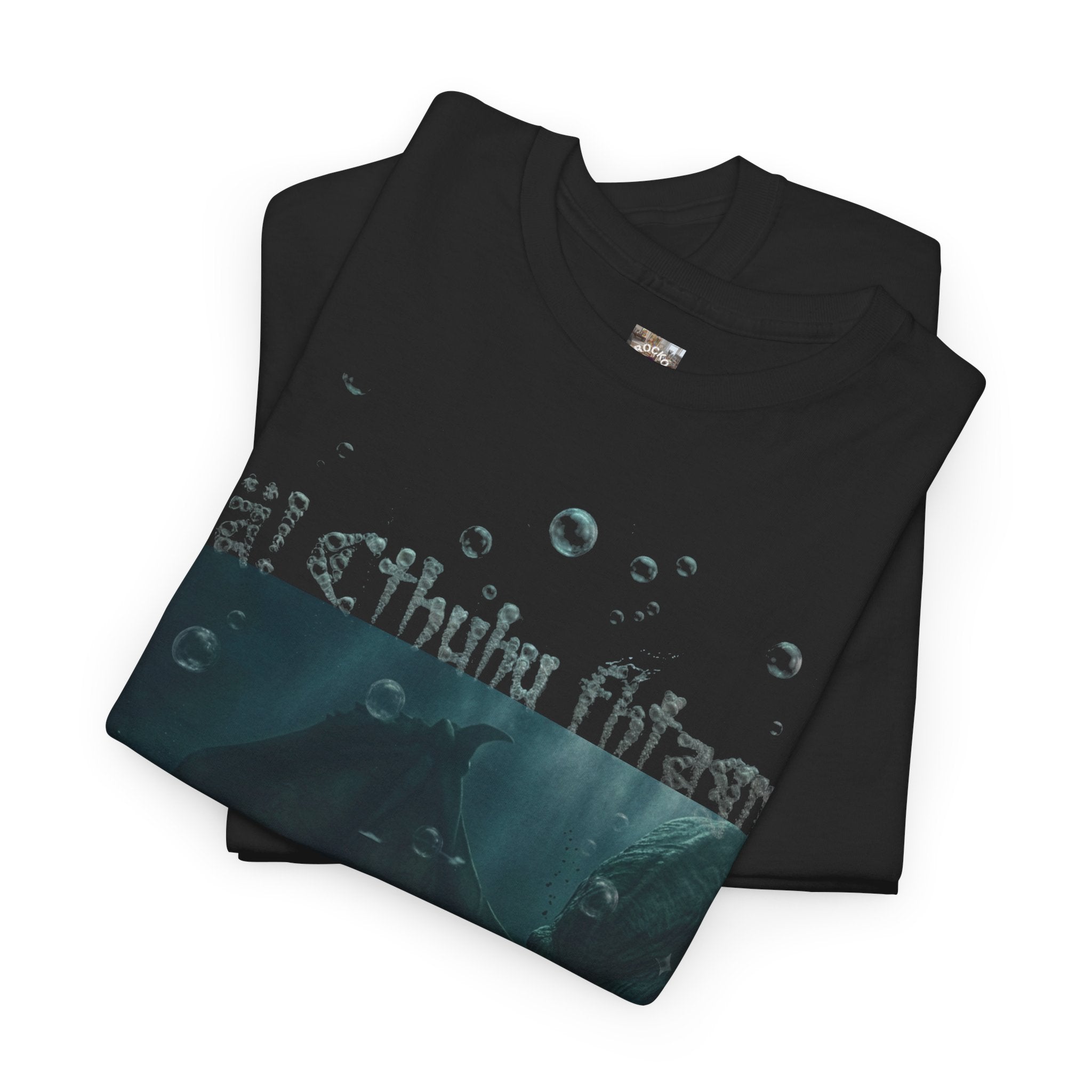Cthulhu's Neighborhood T-Shirt — R'lyeh Underwater Dark Fantasy Graphic Tee
