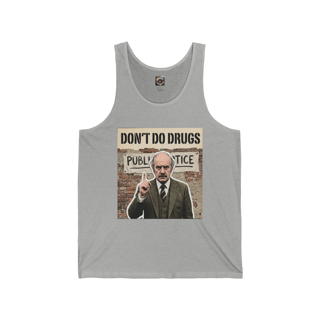 Don’t Do Drugs Tank Top — Retro Public Service Poster Design
