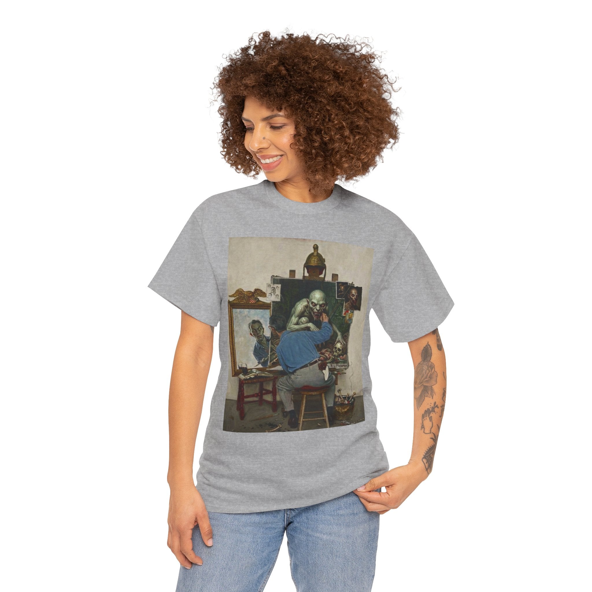 Richard Upton Pickman T-Shirt — HP Lovecraft Pickman's Model Graphic Tee