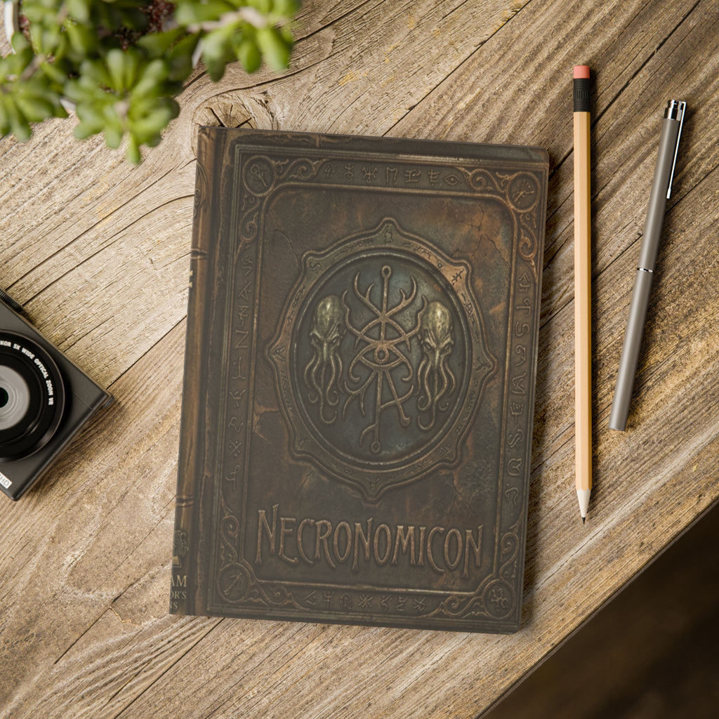 Necronomicon Softcover Journal — HP Lovecraft Eldritch Tome Notebook