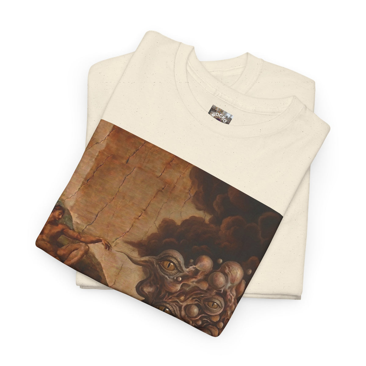 The Creation of Adam (After Michelangelo) — Yog-Sothoth Eldritch Horror Art Print / Graphic Tee