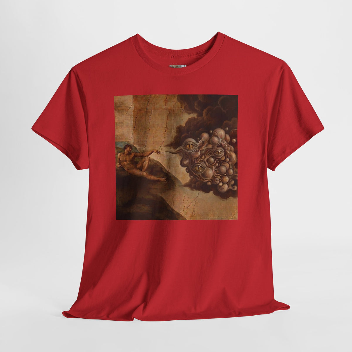 The Creation of Adam (After Michelangelo) — Yog-Sothoth Eldritch Horror Art Print / Graphic Tee