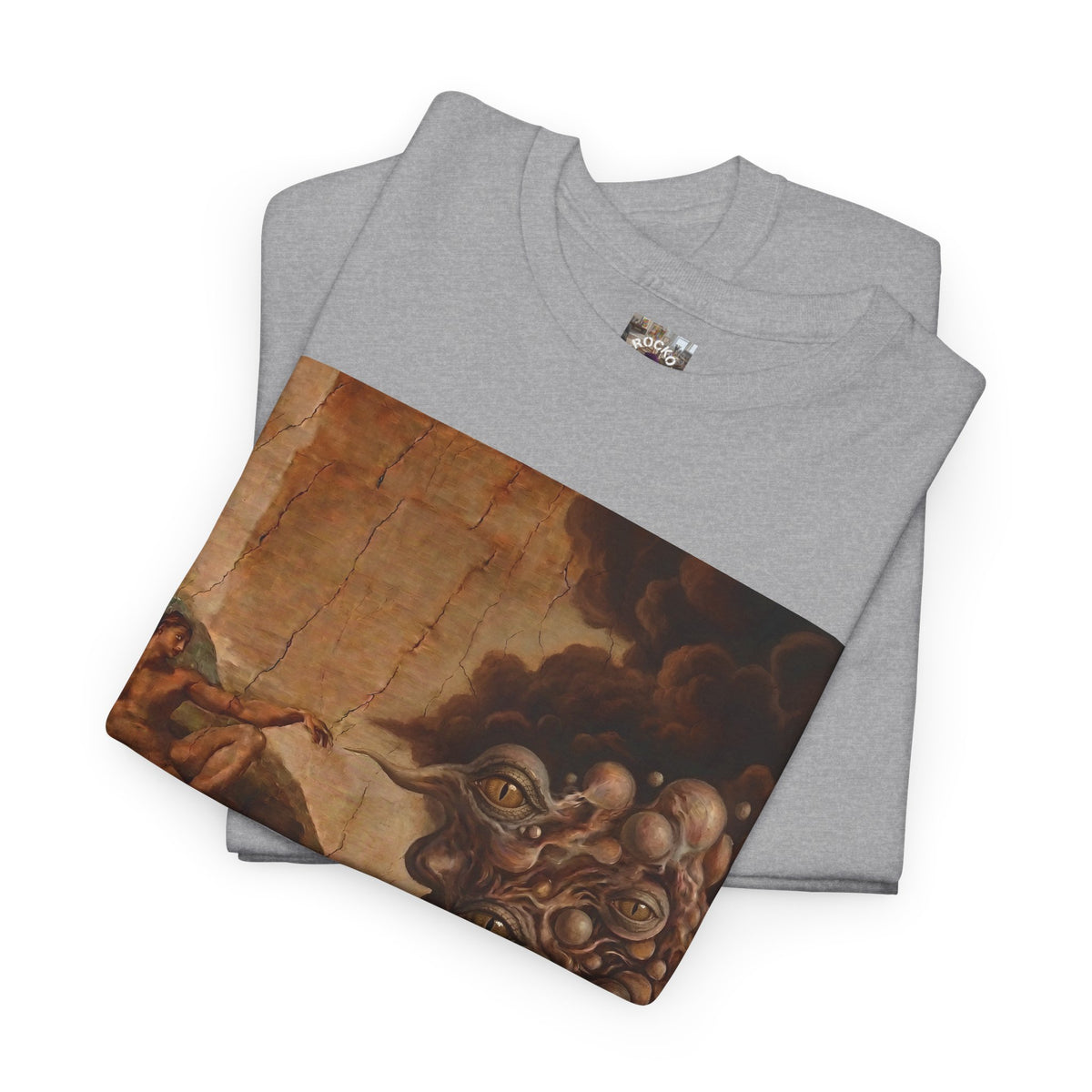 The Creation of Adam (After Michelangelo) — Yog-Sothoth Eldritch Horror Art Print / Graphic Tee