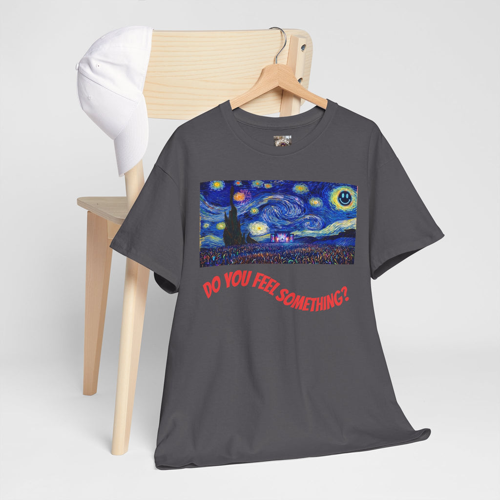 Starry Night Remix T-Shirt — Van Gogh Edibles Parody Graphic Tee