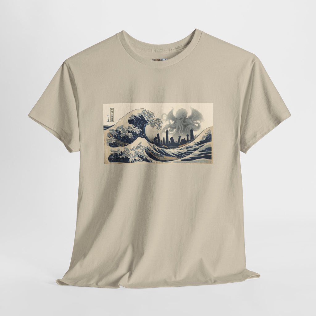 The Great Wave off R’lyeh — Ukiyo-e Cthulhu Graphic Tee
