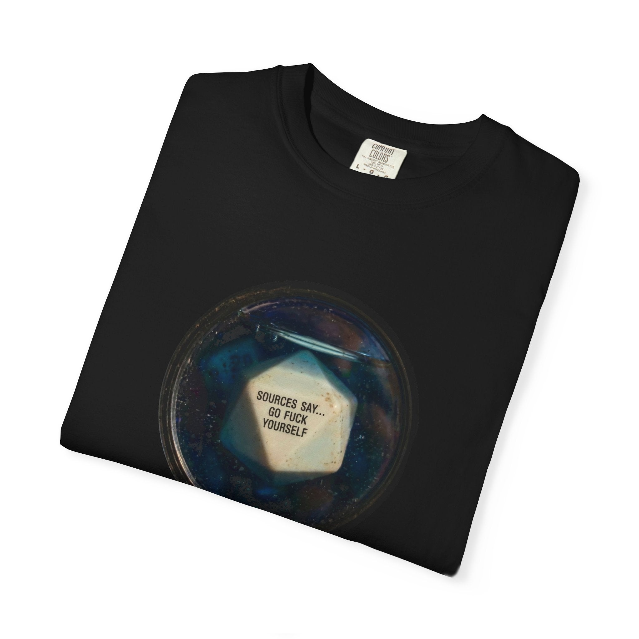Answer Me Magic 8-Ball T-Shirt — Retro Mystical Vintage Graphic Tee