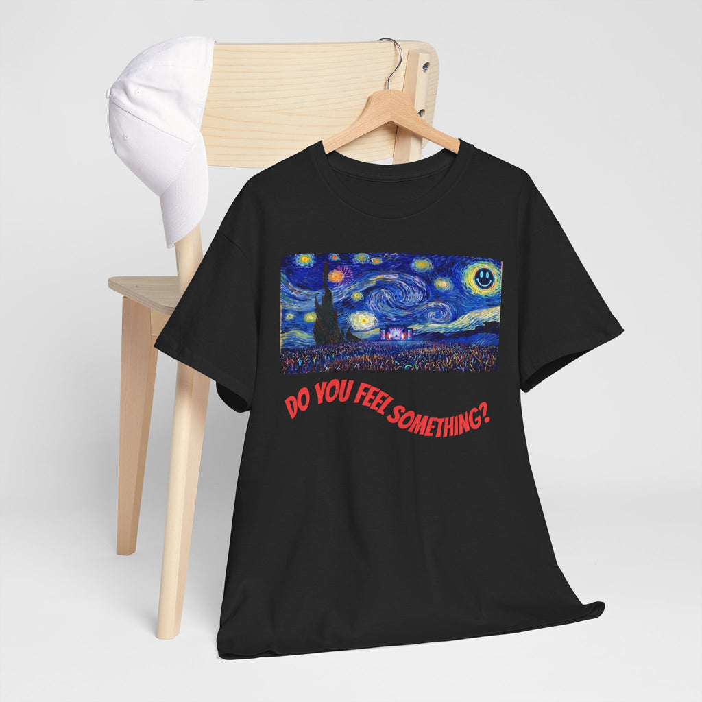 Starry Night Remix T-Shirt — Van Gogh Edibles Parody Graphic Tee