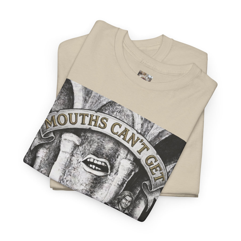 Mouths Can't Get Pregnant T-Shirt — Medieval Fantasy Dark Humor Graphic Tee