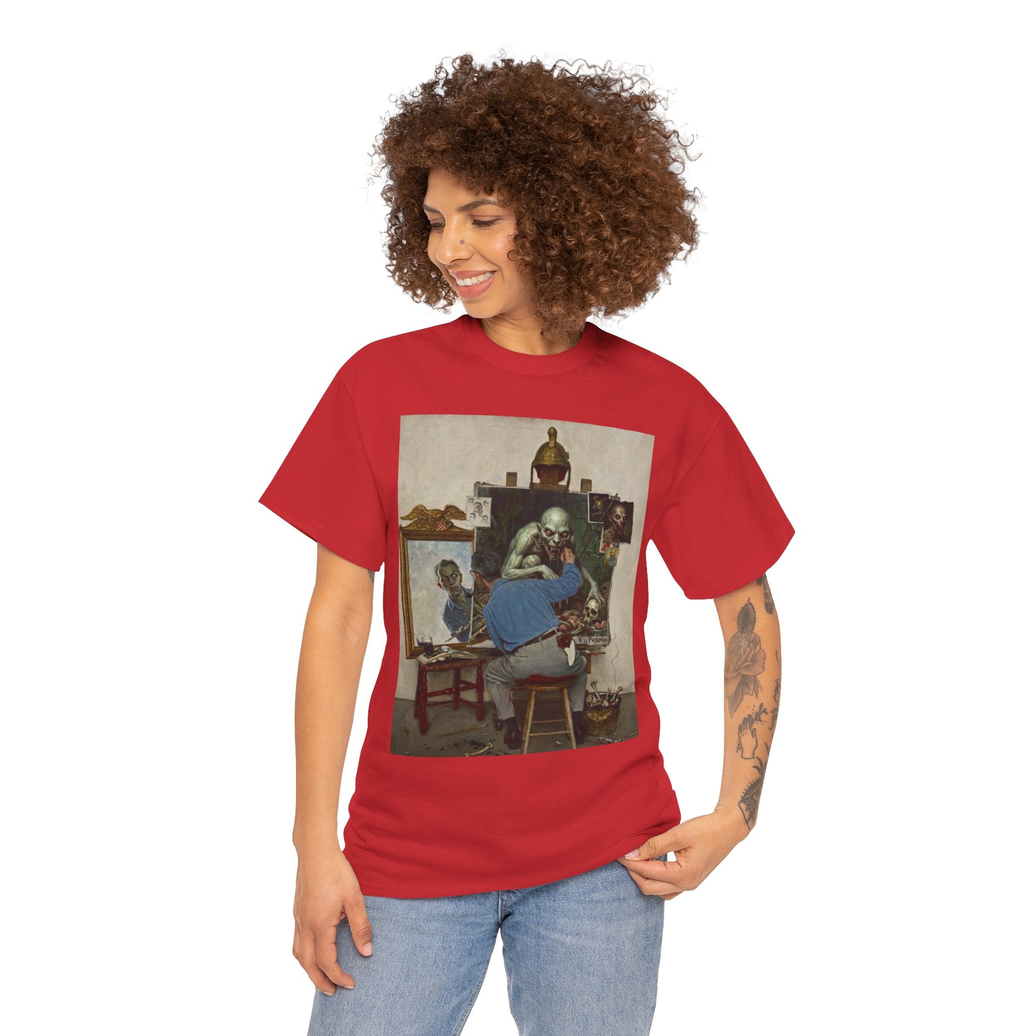 Richard Upton Pickman T-Shirt — HP Lovecraft Pickman's Model Graphic Tee