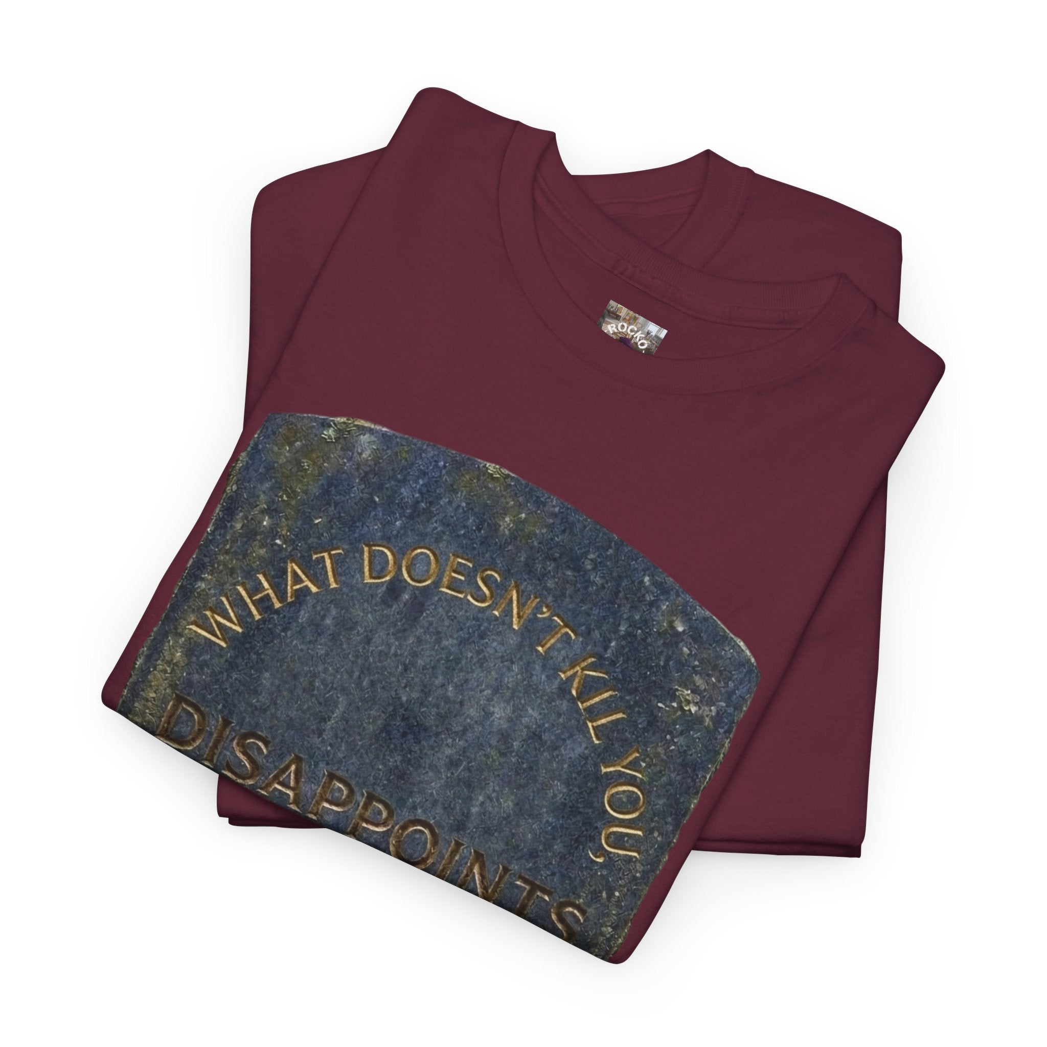 Tombstone Graphic T-Shirt — Dark Humor Deadpan Funny Tee