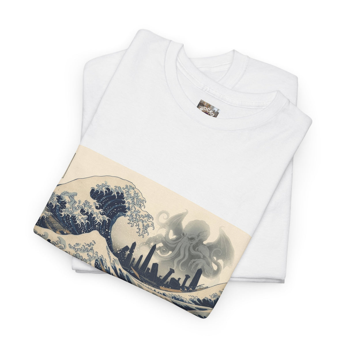 The Great Wave off R’lyeh — Ukiyo-e Cthulhu Graphic Tee