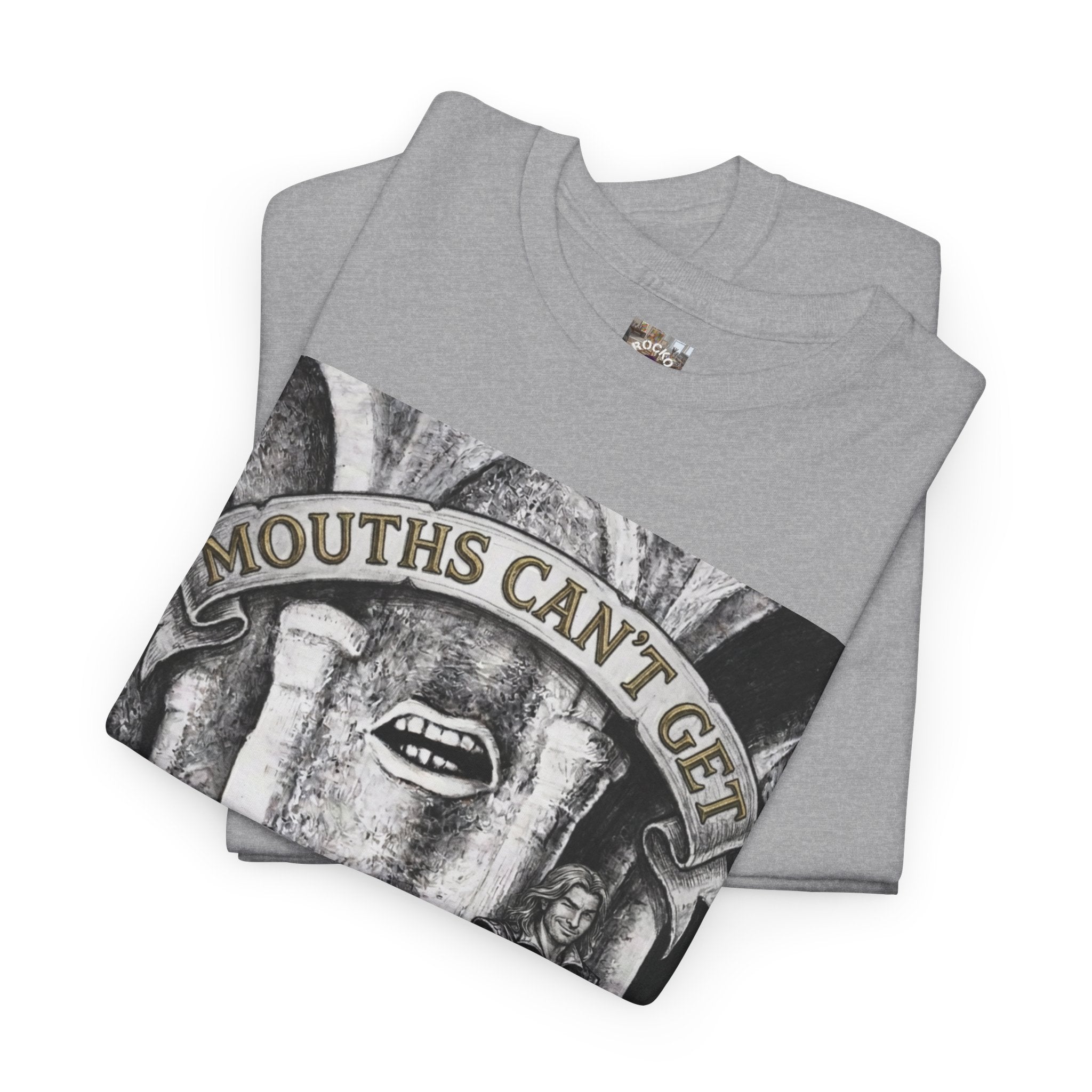 Mouths Can't Get Pregnant T-Shirt — Medieval Fantasy Dark Humor Graphic Tee
